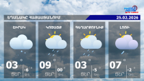 Ձյուն է սպասվում, ջերմաստիճանը կնվազի 8-10 աստիճանով