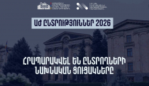 Հրապարակվել են ԱԺ հերթական ընտրությունների ընտրողների նախնական ցուցակները