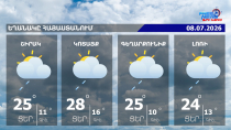 Առաջիկա օրերին ջերմաստիճանը կբարձրանա 5-7 աստիճանով