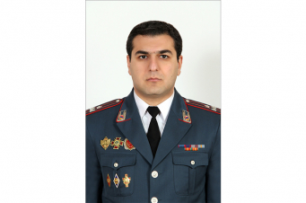 Ոստիկանապետի հրամանով՝ Արմեն Մկրտչյանը նշանակվել է ոստիկանության շտաբի պետ