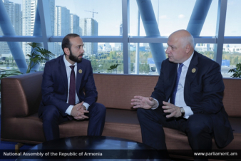 Արարատ Միրզոյանը հեռախոսազրույց է ունեցել ԵԱՀԿ ԽՎ նախագահ Գեորգի Ծերեթելիի հետ