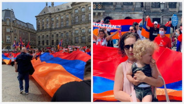 Հակաադրբեջանական ցույցեր. ի՞նչ է կատարվում Հոլանդիայի Հաագա քաղաքում. (տեսանյութ)