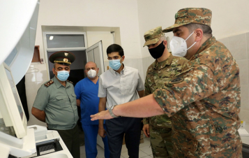 ԱՄՆ դեսպանության ռազմական կցորդն այցելել է կենտրոնական հավաքակայան