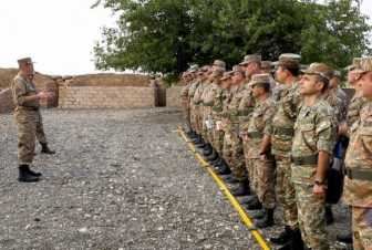 Ջալալ Հարությունյանի ղեկավարությամբ Արցախի ՊԲ-ում ցուցադրական պարապմունքներ են անցկացվել