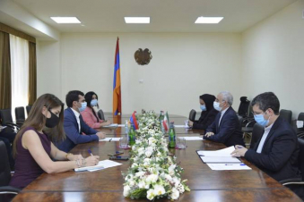 Հակոբ Արշակյանը հանդիպում է ունեցել Հայաստանում Իրանի նորանշանակ դեսպանի հետ
