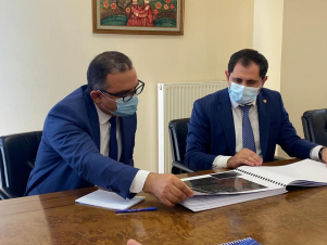 Սուրեն Պապիկյանը և  Տիգրան Խաչատրյանը հանդիպել են Ռուբեն Գրիգորյանի հետ