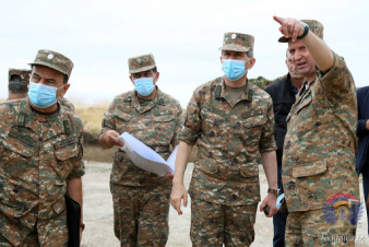 Արցախ է այցելել ՀՀ ԶՈՒ ԳՇ պատվիրակությունը՝ գեներալ-լեյտենանտ Օնիկ Գասպարյանի գլխավորությամբ