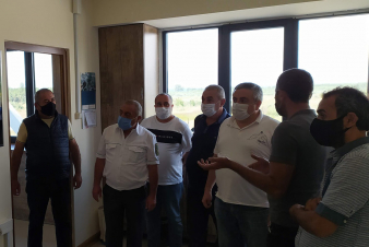 ՍԱՏՄ ղեկավարն այցելել է ձկնաբուծարան