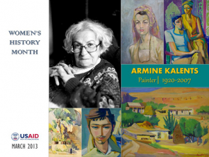 Այսօր 20-րդ դարի լավագույն հայ գեղանկարիչ Արմինե Կալենցի 100 ամյակն է. լուսանկարներ