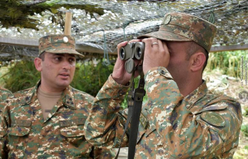 Երկրորդ զորամիավորումում անցկացվել են տեղազննման աշխատանքներ
