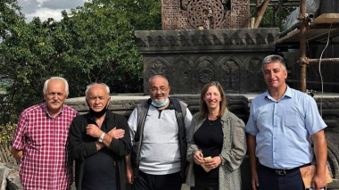 Դեսպան Թրեյսին ծանոթացավ Սանահինի վանական համալիրի տարածքում կատարվող աշխատանքներին