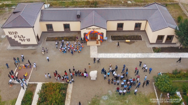 Արցախի նախագահը մասնակցել է դպրոցական շենքի վերաբացման հանդիսավոր արարողությանը