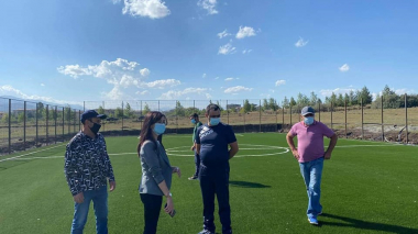 Ստեփանավանի ֆուտբոլի խաղադաշտը շուտով պատրաստ կլինի