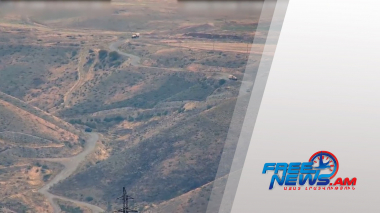 Ադրբեջանցի զինվորներ տեղափոխող մեքենաների խոցումը