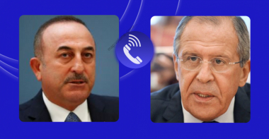 Սերգեյ Լավրովը և Մևլութ Չավուշօղլուն հեռախոսազրույց են ունեցել ԼՂ հակամարտության գոտում տիրող իրավիճակի վերաբերյալ