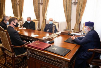 Ամենայն Հայոց Կաթողիկոսն ընդունել է Նիդերլանդների Թագավորության դեսպանին