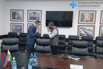 Արսեն Թորոսյանը հանդիպել է Հայաստանում Հնդկաստանի դեսպանի հետ