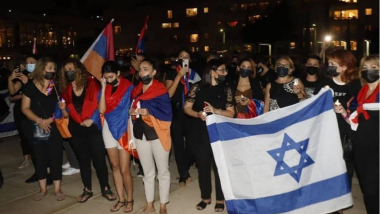 Թել Ավիվում հայերն ակցիա են անցկացնում