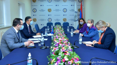 Արման Թաթոյանն ընդունել է Հայաստանում Եվրոպական Միության պատվիրակության ղեկավար Անդրեա Վիկտորինին
