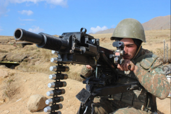 Շուշիի ուղղությամբ նկատվել է հակառակորդի զրահամեքենաների կուտակում, որը ոչնչացվել է․ Արցախի ՊԲ