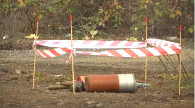 Հայտնաբերվել են «Սմերչ» համազարկային ռեակտիվ հրթիռային համակարգից արձակված ռումբեր