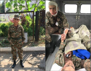 «Նկարի տղան իմ ձեռքը պինդ բռնեց, որ քիչ շարժվեմ, որպեսզի ցավեր չլինի. հիմա փնտրում եմ նրան». 18-ամյա զինծառայողի հայտնի լուսանկարի պատմությունը