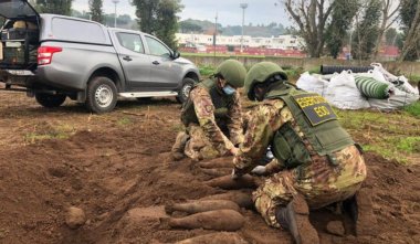 Հռոմի «Ռոմայի» մարզաբազայում 20 արկեր են հայտնաբերել
