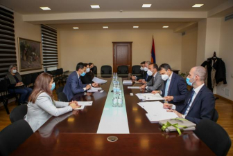 ԿԳՄՍ փոխնախարարներն ընդունել են Իտալիայի ԱԳ եւ միջազգային համագործակցության նախարարության ենթաքարտուղարին