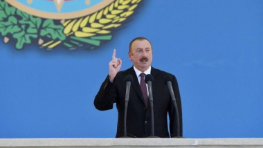 Ալիևը բարձրաձայնել է Հայաստանի տարածքների նկատմամբ իր նկրտումների մասին
