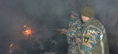 Հրդեհ՝ Ասկերանի թռչնաբուծական ֆաբրիկայում