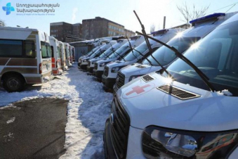 Հիմնադրամը 15 շտապօգնության մեքենա է նվիրաբերել ՀՀ Առողջապահության նախարարությանը 