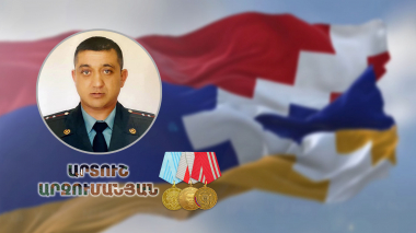 Այս պատերազմի մեր բոլորի հերոս կապիտան Արտուշ Արզումանյանը. լուսանկարներ