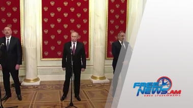 Նիկոլ Փաշինյանի, Վլադիմիր Պուտինի և Իլհամ Ալիևի համատեղ ճեպազրույցը