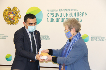 Ռոմանոս Պետրոսյանն ընդունել է ՀՀ-ում ԵՄ պատվիրակության ղեկավար, դեսպան Անդրեա Վիկտորինի գլխավորած պատվիրակությանը