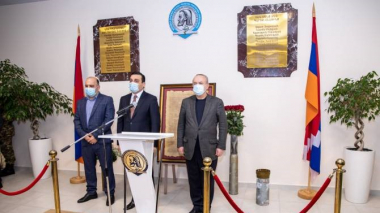 ԵՊԲՀ-ում բացվել է Արցախյան երկրորդ պատերազմում զոհված հերոսների հիշատակին նվիրված հուշատախտակ