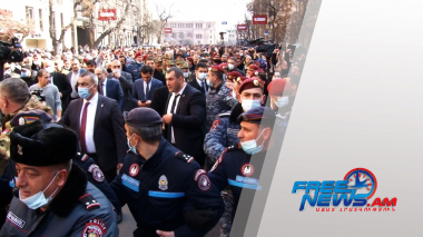 Հանրապետության Հրապարակը բազմամարդ էր. տեսանյութ