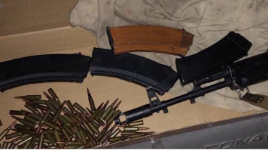 Բերման ենթարկվածի մեքենայում Արցախից բերված ապօրինի ինքնաձիգ է հայտնաբերվել