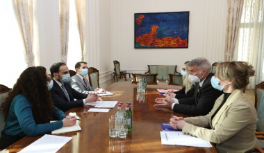Տիգրան Ավինյանը հանդիպել է Համաշխարհային բանկի Հարավային Կովկասի տարածաշրջանային տնօրենի հետ