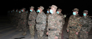 Հայ խաղաղապահների հերթական զորախումբը վերադարձել է հայրենիք