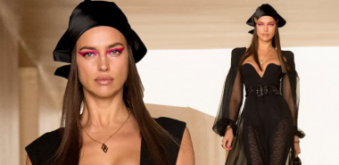 Միլանի նորաձևության շաբաթ․ Իրինա Շեյքը ներկայացրել է Versace բրենդի զգեստը (լուսանկարներ)