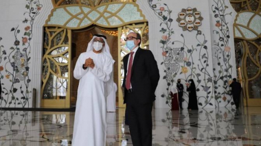 ԱՄԷ այցի շրջանակներում Արա Այվազյանն այցելել է «Շեյխ Զայեդ» մզկիթ