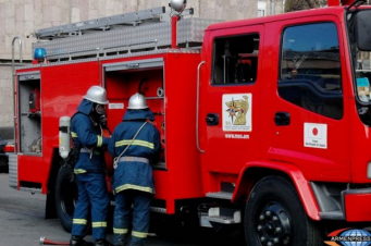 Հրդեհ` Երևանի Րաֆֆու 111 հասցեում գտնվող հրուշակեղենի ներմուծման պահեստում․ դեպքի վայր է մեկնել հրշեջների 4 մարտական հաշվարկ