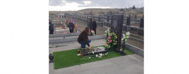 Կարեն Սարուխանյանի և մեր թիմակիցների հետ, հարգանքի տուրք մատուցեցինք ապրիլյան պատերազմում զոհված մեր հերոսների շիրիմներին. Էմմա Փալյան