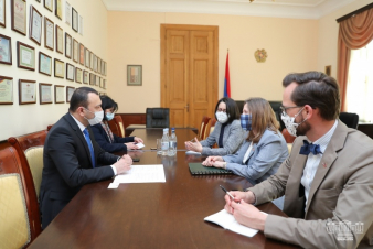 Այսօր ընդունեցի Հայաստանում ԱՄՆ արտակարգ և լիազոր դեսպան Լին Թրեյսիին. Վահե Էնֆիաջյան