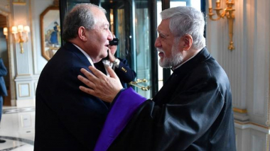 Հարության տոնի առթիվ Արամ Ա կաթողիկոսը շնորհավորական ուղերձ է հղել ՀՀ նախագահին