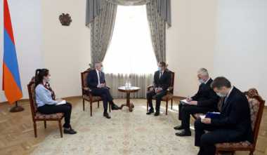Փոխվարչապետ Մհեր Գրիգորյանն ընդունել է Ղազախստանի նորանշանակ դեսպանին