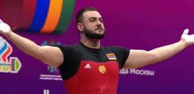 Ծանրորդ Սամվել Գասպարյանը Եվրոպայի չեմպիոն է, Արսեն Մարտիրոսյանը` փոխչեմպիոն