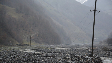 Վրաստանում վարարած Արագվի գետը 6 գյուղ կտրել է արտաքին աշխարհից