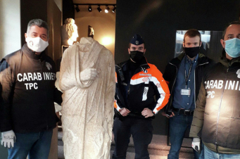 Բրյուսելում պատահաբար գտել են 10 տարի առաջ գողացված հին հռոմեական արձանը