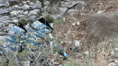 Արցախի փրկարարները Հադրութի շրջանում հայտնաբերել են 2 հայ զինծառայողի աճյուն